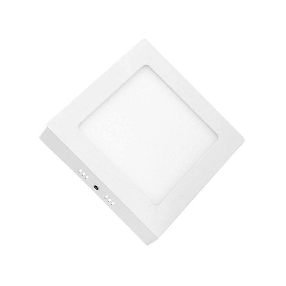 Painel de Led Quadrado 24W Branco 3000K - 1600lm - 28x285mm