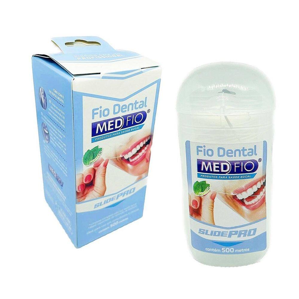 Fio Dental 500 Metros Tampa Flip Super Resistente Aroma