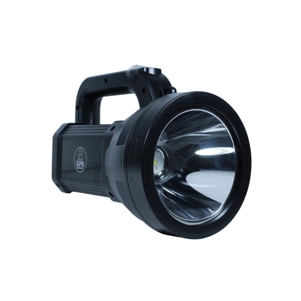 Lanterna 1 LED 10W Cilibrim GP4011 Alto Brilho Bateria 3600mAh Recarregável