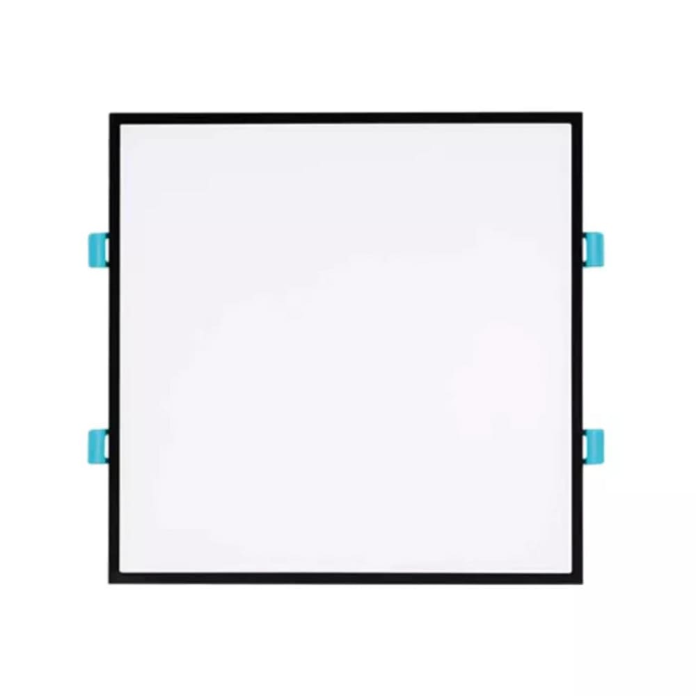 Painel Edge Embutir Quadrado 20w 4000k Preto Bivolt Stella