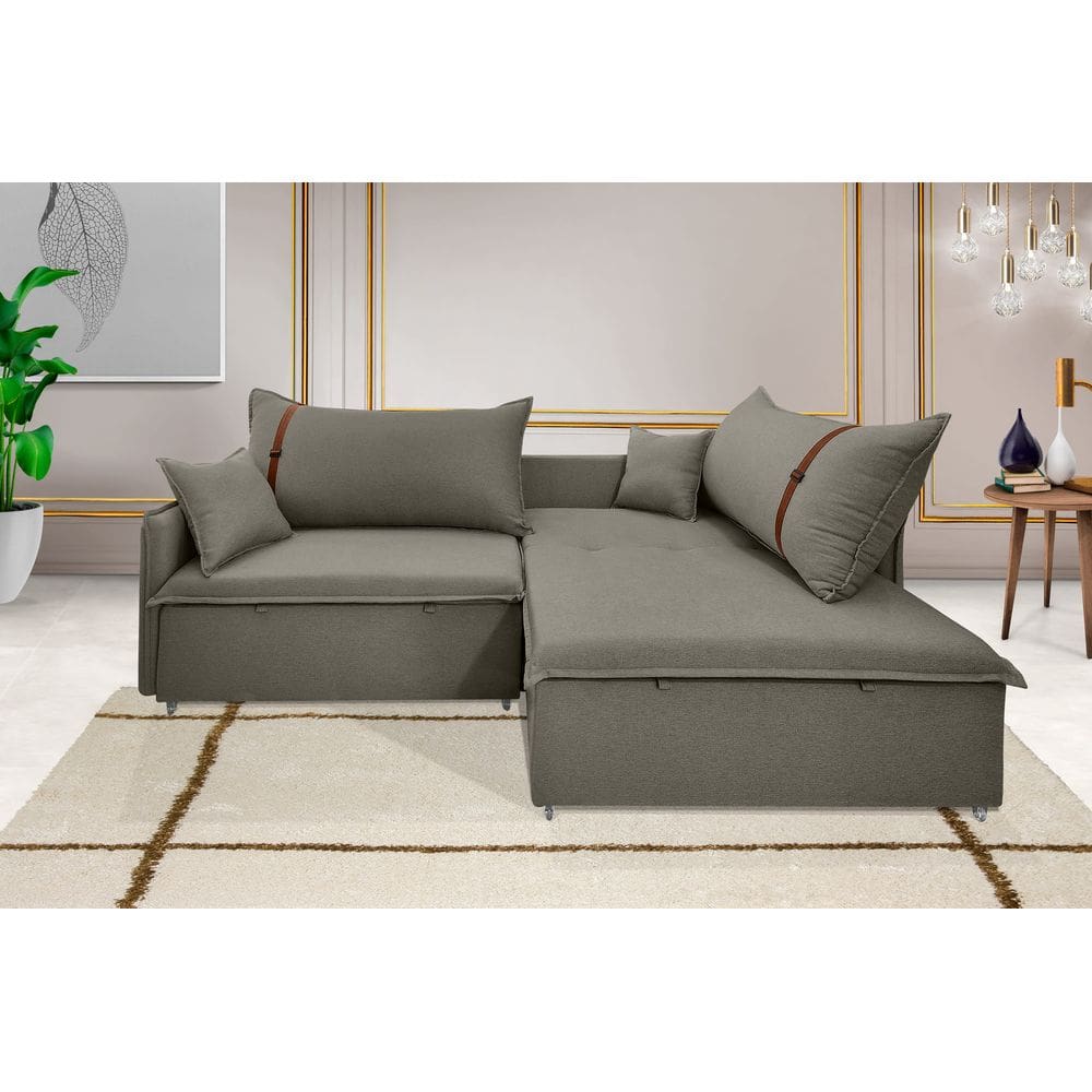 Sofá Valence Slim Premium Sem Caixa de 1,80m - Linho cor