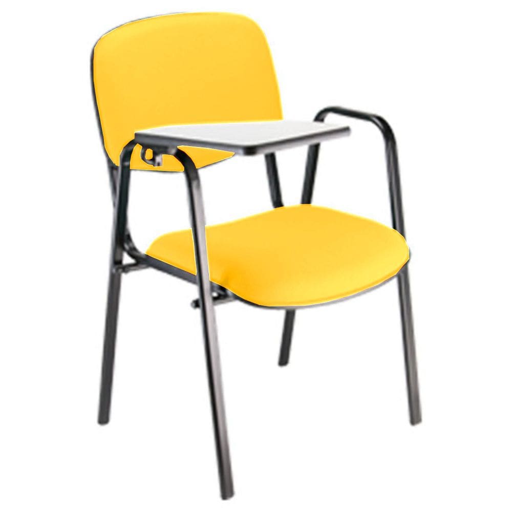 Cadeira Universitária para Auditórios Linha Hotel Amarelo