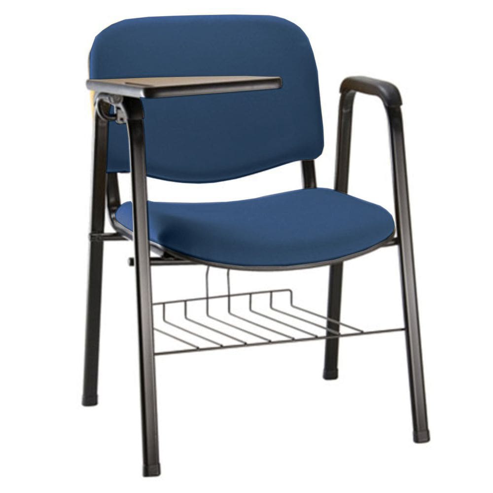 Cadeira Universitária para Auditórios Linha Hotel Azul