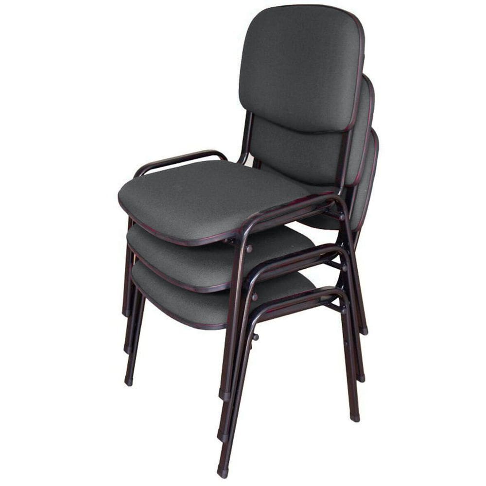 03 Cadeiras para Auditórios Linha Hotel Auditório Marrom