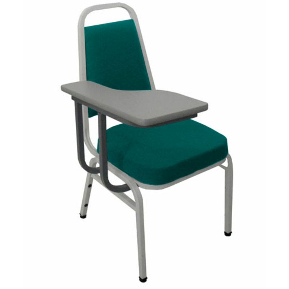 Cadeira Universitária Empilhável Linha Hotel Plus Verde