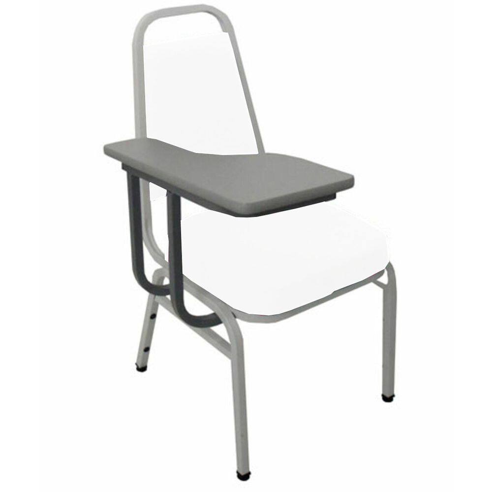 Cadeira Universitária Empilhável Linha Hotel Plus Branco