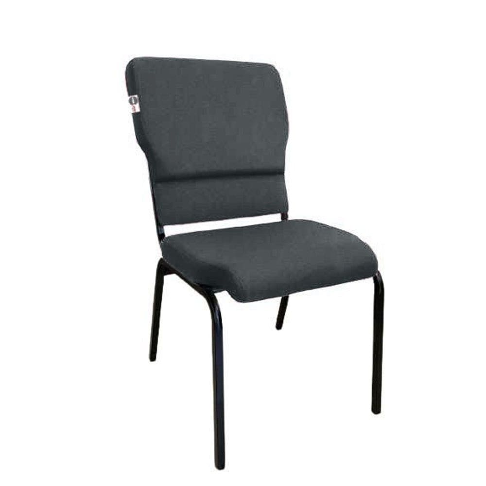 Cadeira Empilhável para Igrejas Evangélicas Linha Church Marrom