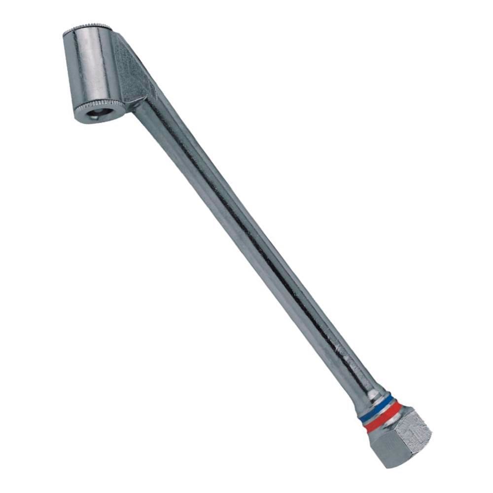 Válvula de Inflar Dupla Niquelada com Rosca Fêmea 1/2\" BSP - Arcdal ARC-825