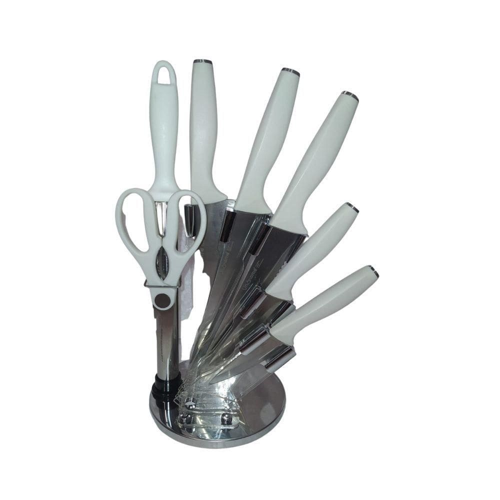 Conjunto de Facas 8 Peças Uny Home para Cozinha Completa