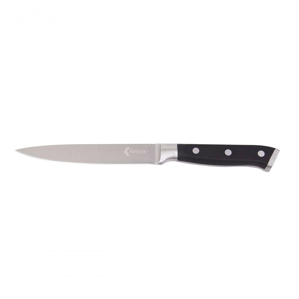 Faca Utilitária Em Aço Inox De 13cm Kenya