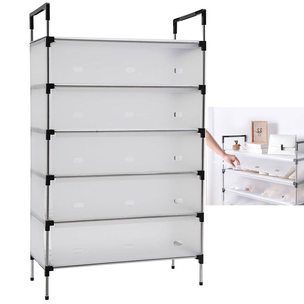 Sapateira Rack 6 Andares Organizaçao Sandalia Tenis Sapato Objetos Prateleiras Hall de Entrada