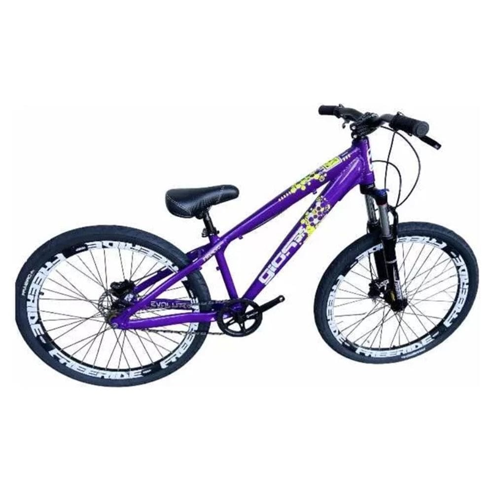 Bicicleta Gios Frx/Evo Roxo Aro 26 DH Freio Disco Hidráulico Roxo do grau