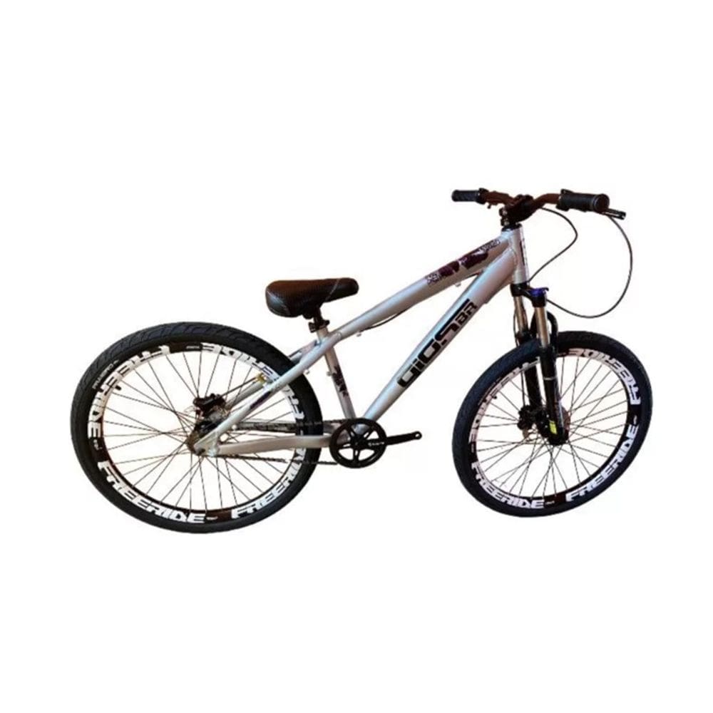 Bicicleta Gios Frx Evo Branco Aro 26 Freeride Freio Disco Hidráulico do grau