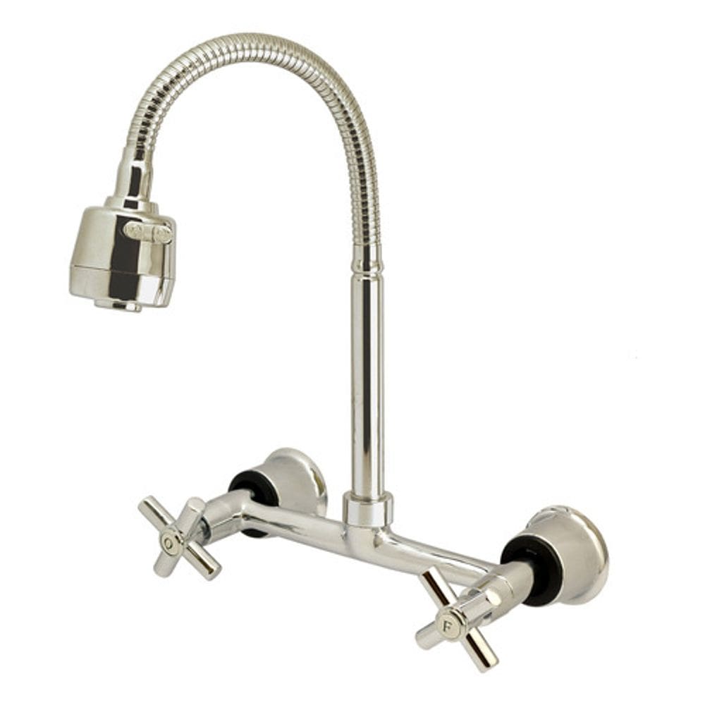 Torneira De Parede Cozinha Gourmet Misturador Cromada - Flex