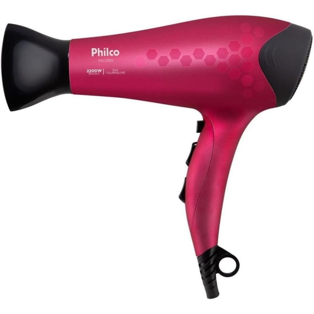 Secador de Cabelos 2200W Íons Tourmaline Bivolt Philco