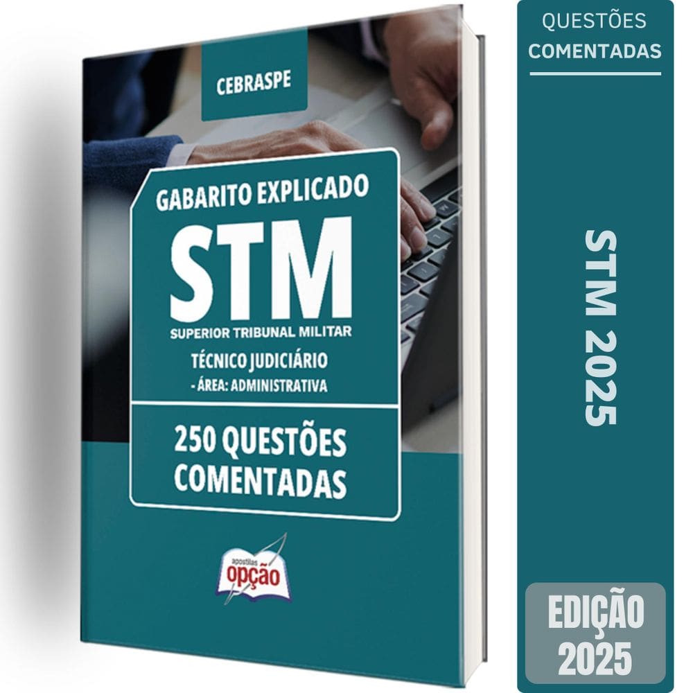 Caderno Stm Técnico Judiciário Área: Administrativa Questões