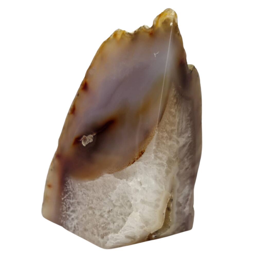 Pedra Natural Geodo Ágata 890 gramas Decoração