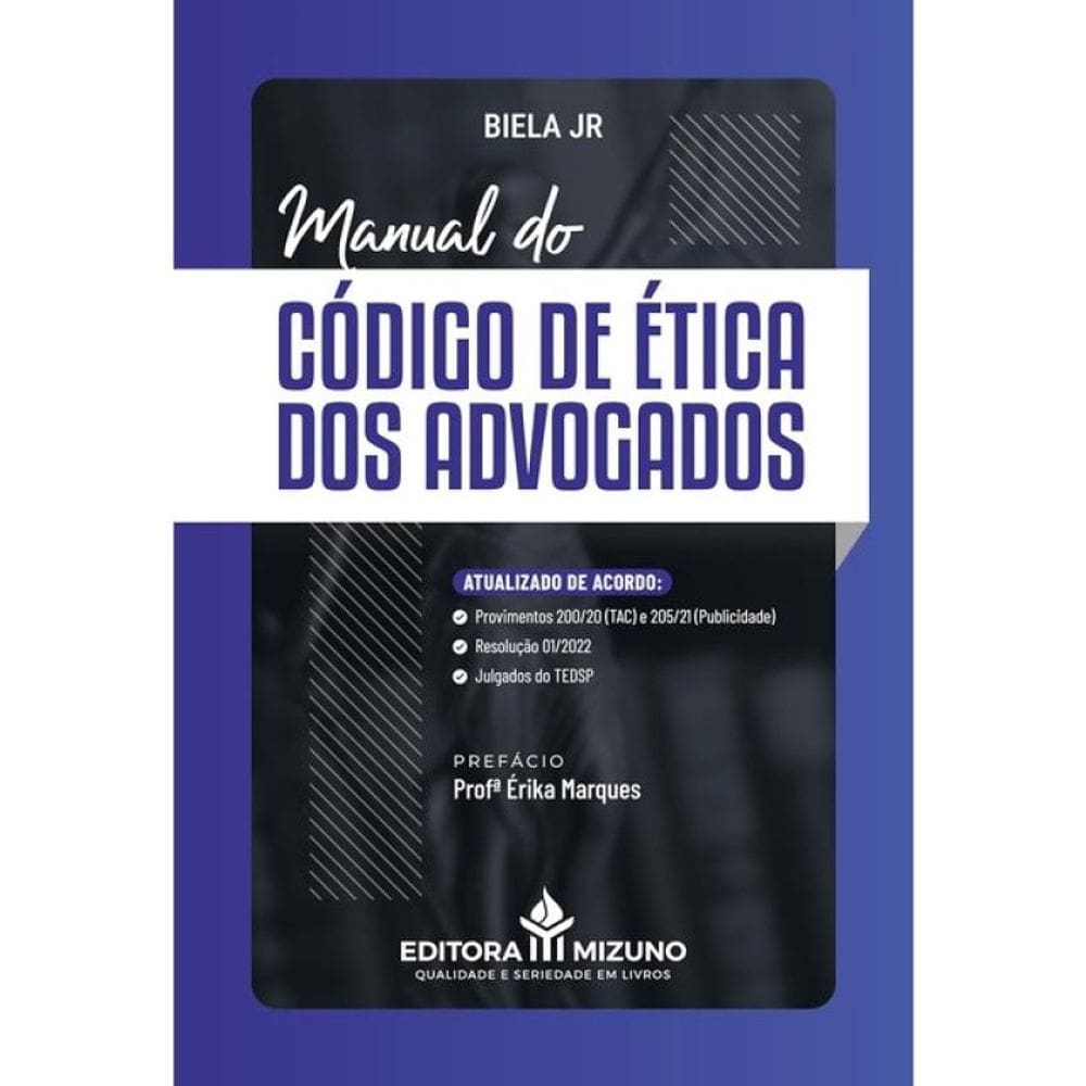 Manual Do Código De Ética Dos Advogados - 2024