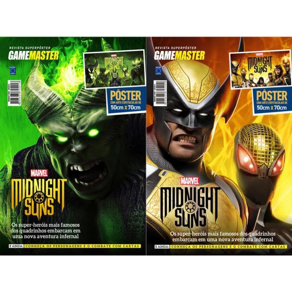 Superpôster Game Master - Midnight Suns - Arte A+B