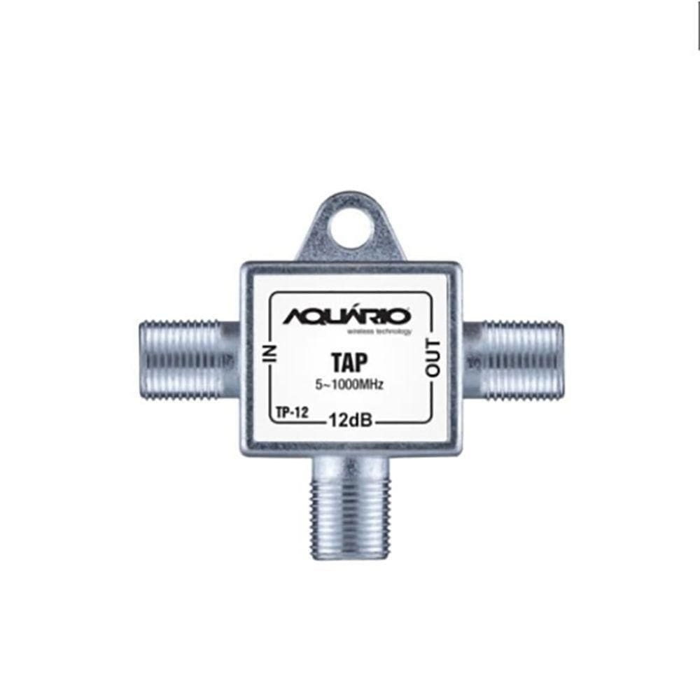 Tomada Blindada Aquario Tp-12 12db 5- 1000mhz
