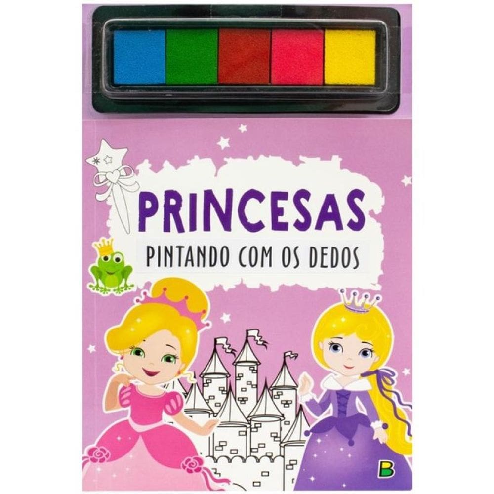 Pintando Com Os Dedos: Princesas