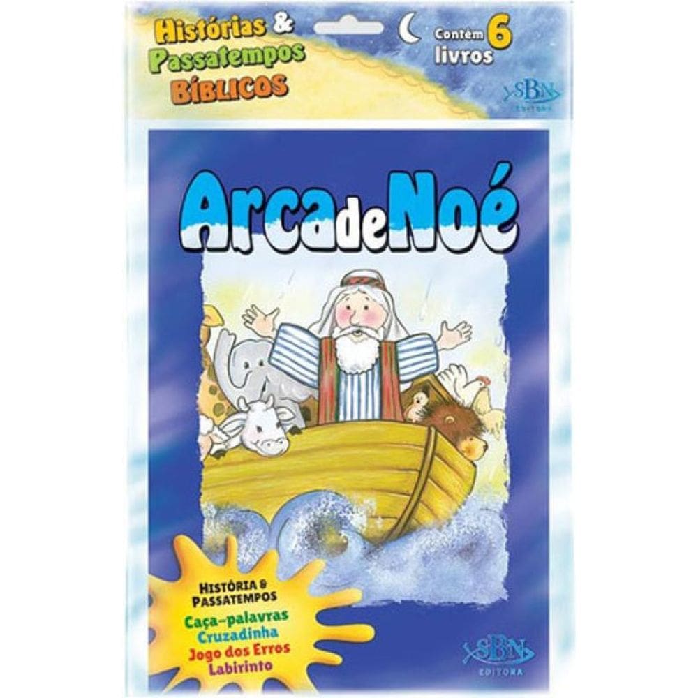 Histórias E Passatempos Bíblicos(Eco)C/06Und.