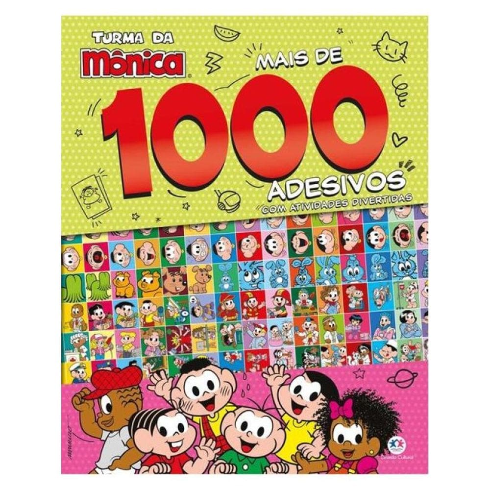 Turma Da Mônica - Mais De 1000 Adesivos
