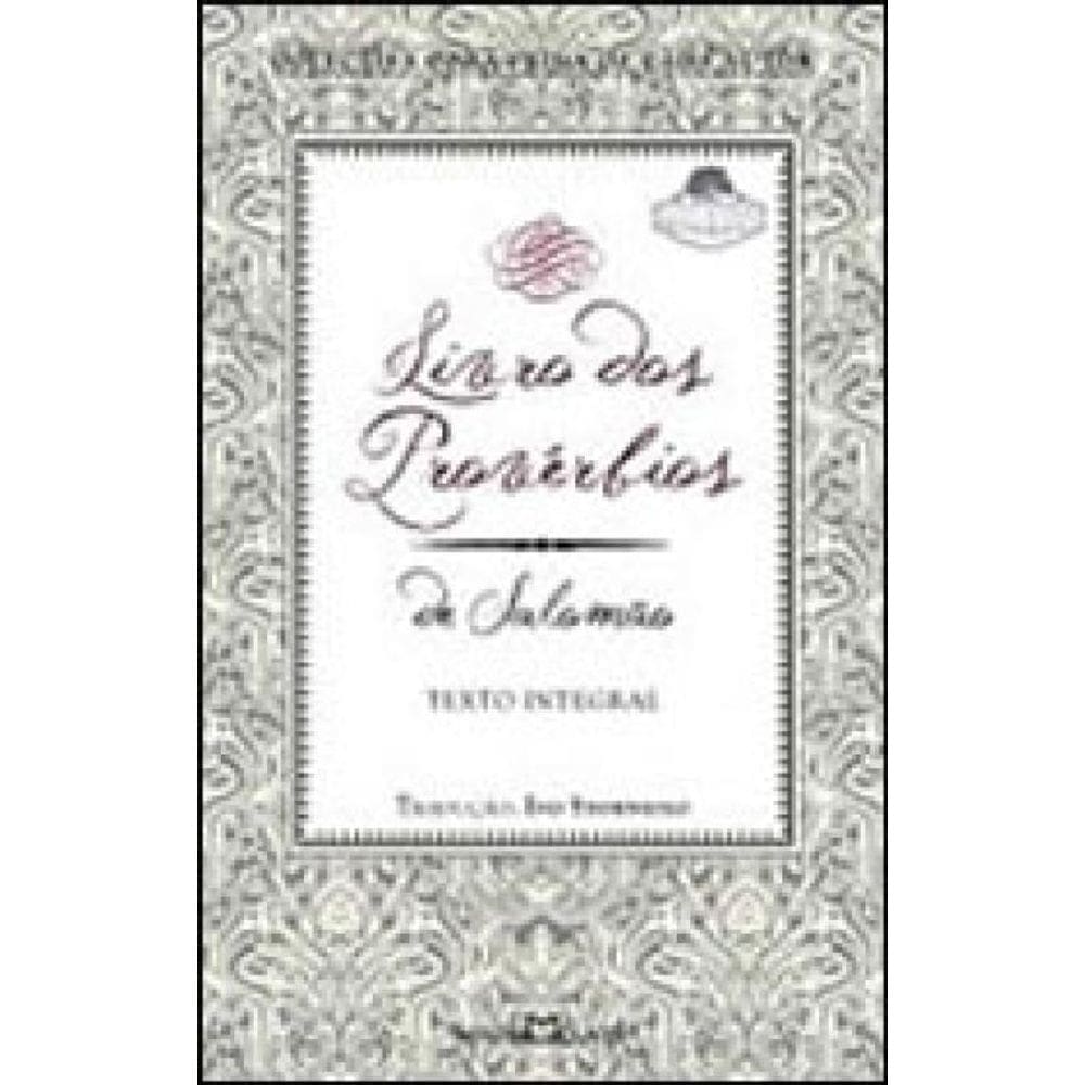 Livro Dos Provérbios De Salomão - Vol. 316