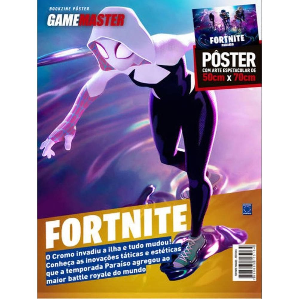 Superpôster Game Master - Fortnite Paraíso - Arte B