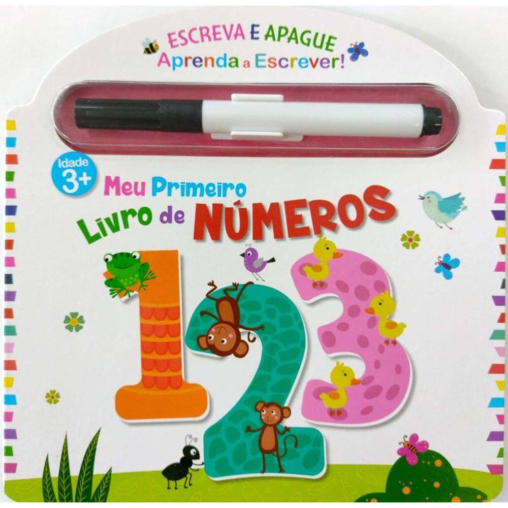 Meu Primeiro Livro De Números - Escreva E Apague