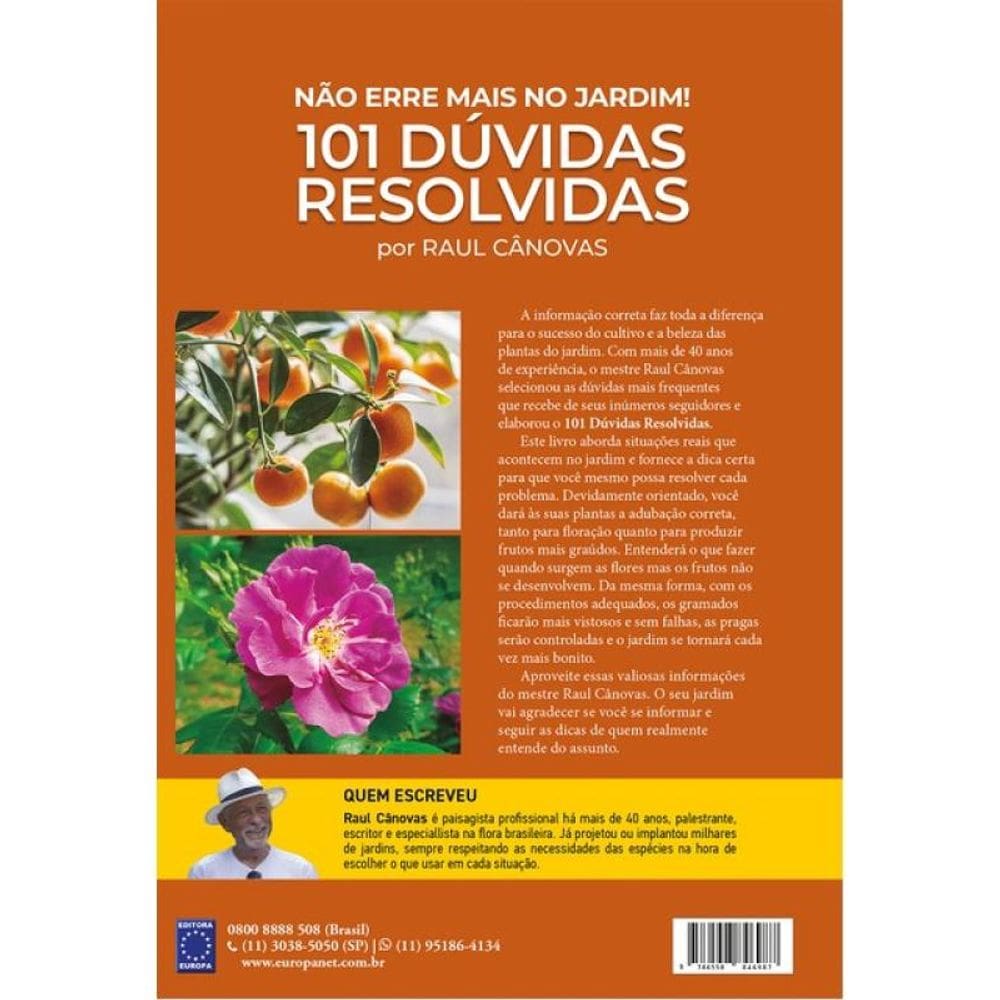 Não Erre Mais No Jardim! 101 Dúvidas Resolvidas