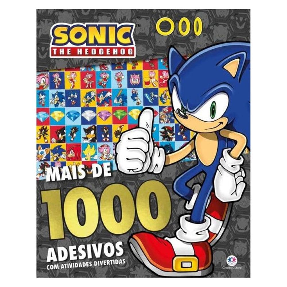 Sonic - Mais De 1000 Adesivos