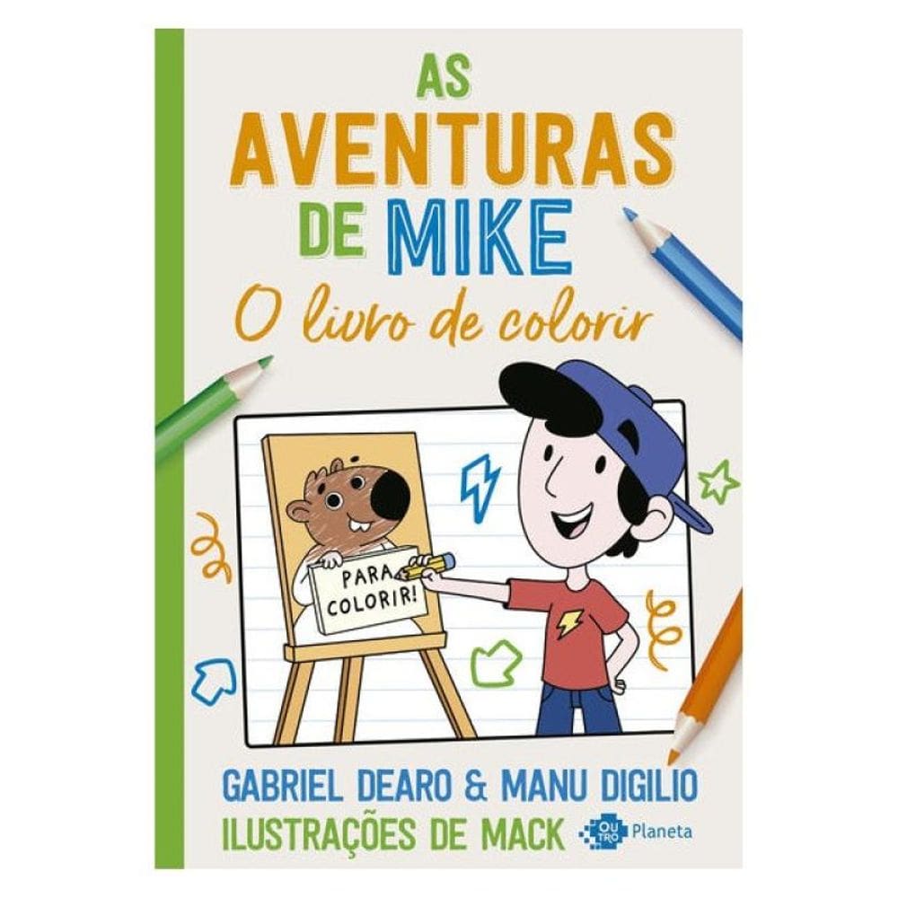 As Aventuras De Mike - O Livro De Colorir