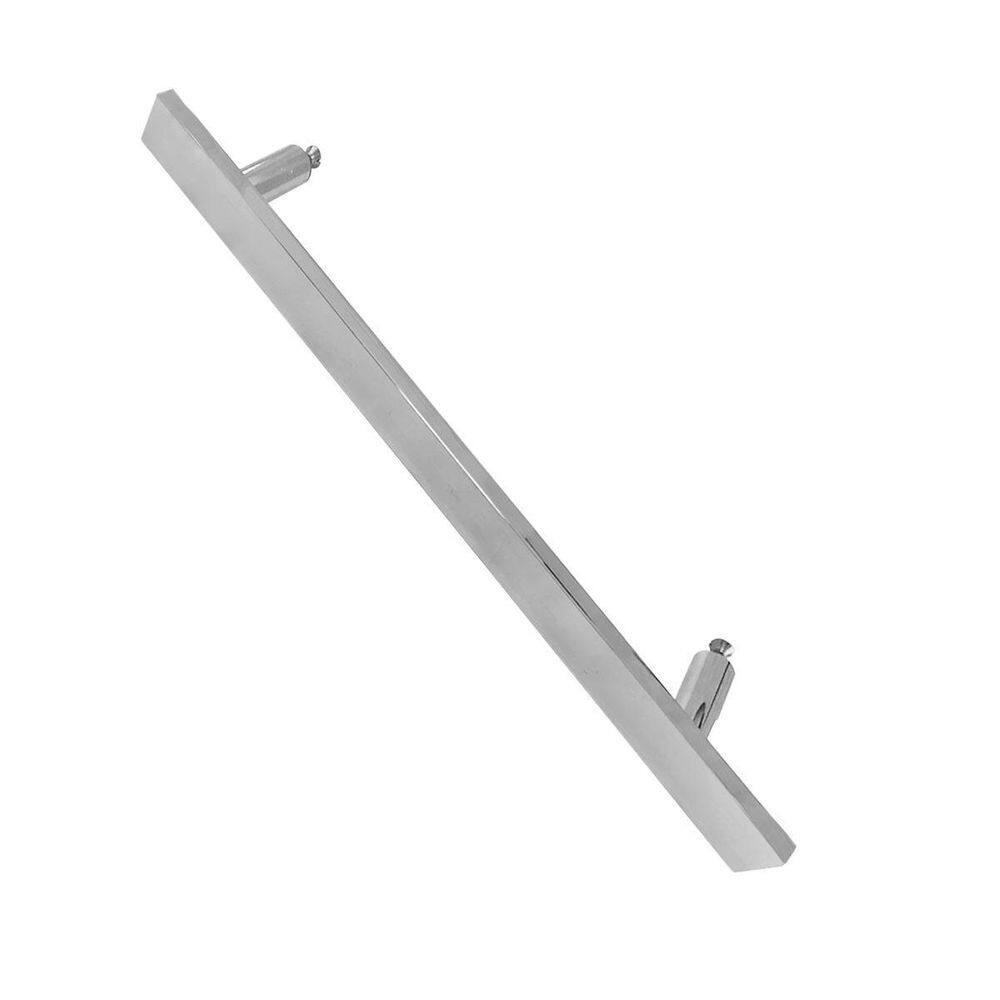 Puxadores Guarda Roupa Armário Luxo Polido Metal - 40 Cm