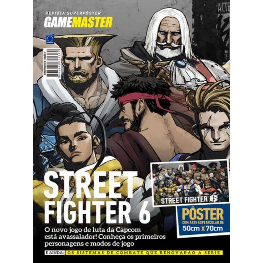 Superpôster Game Master - Street Fighter 6 - Arte B