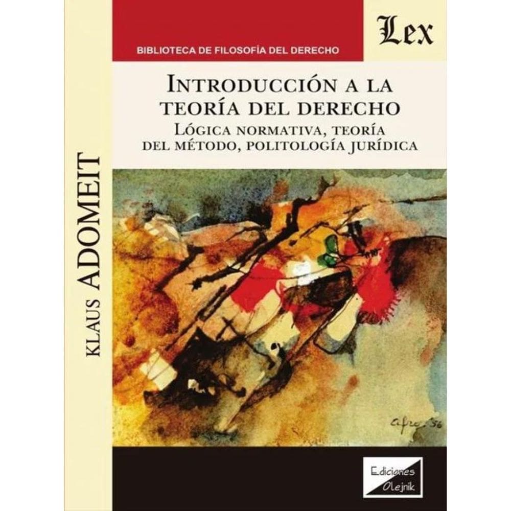 Introducción A La Teoría Del Derecho
