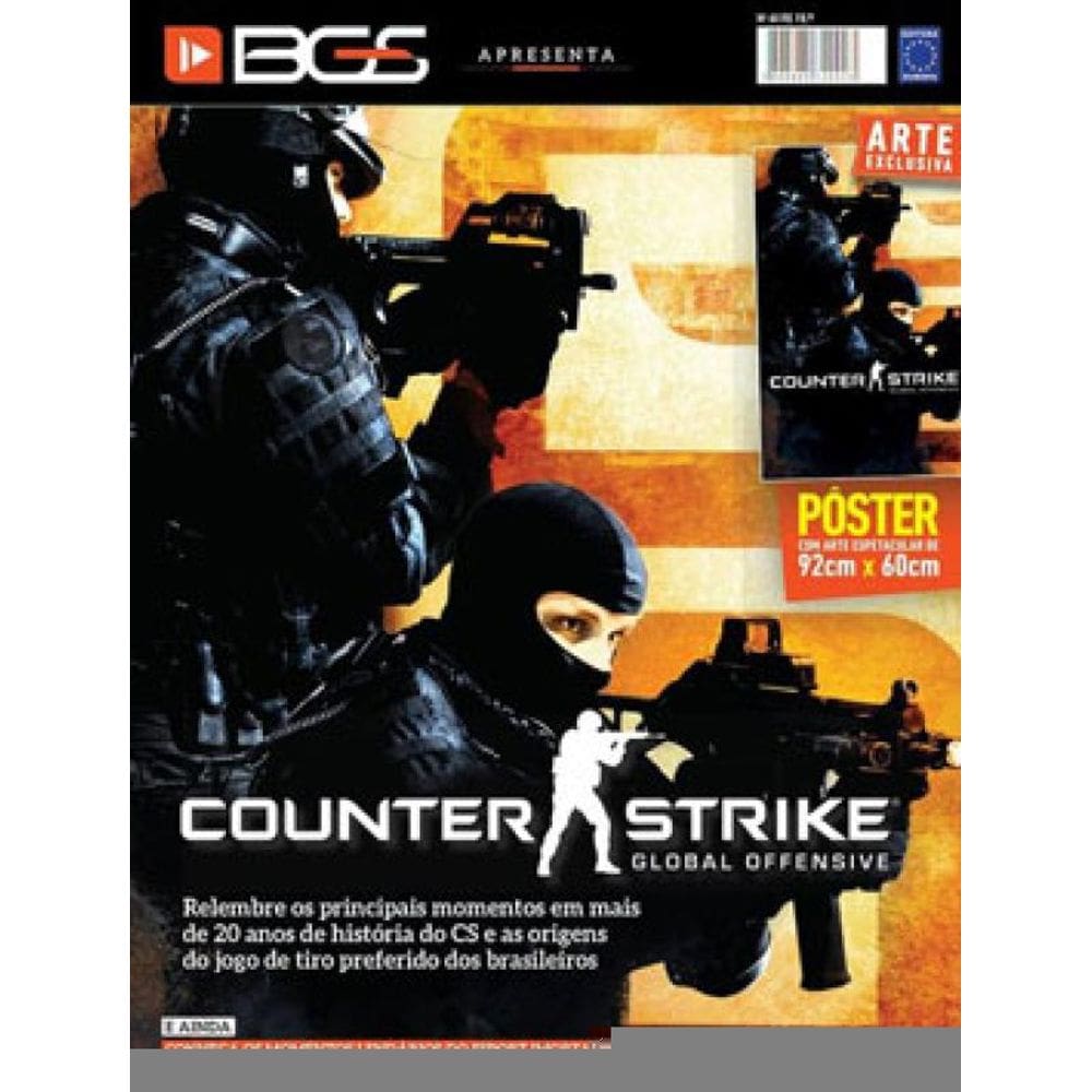 Revista Superpôster Bgs - Counter Strike Global Offensive