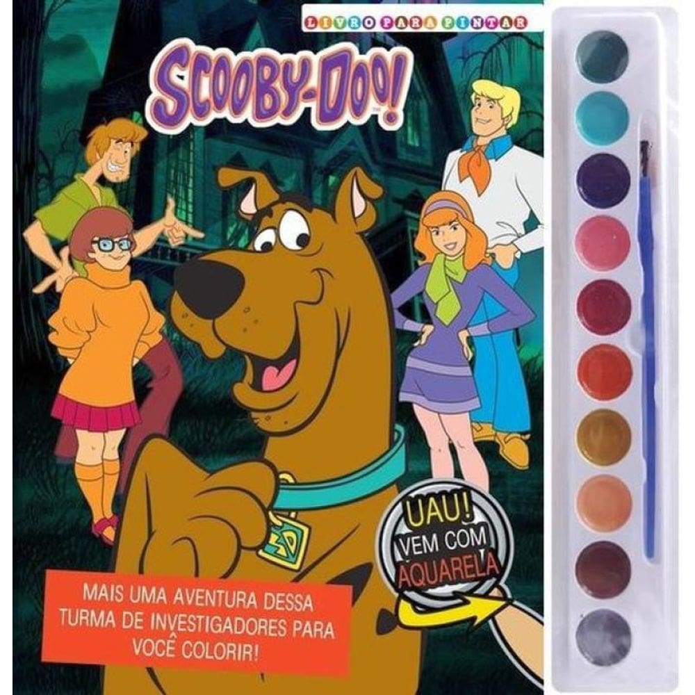 Scooby-Doo Livro Para Pintar