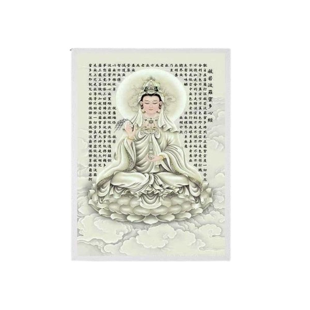Quadro Kuan Yin Deusa Da Misericórdia 24X18Cm