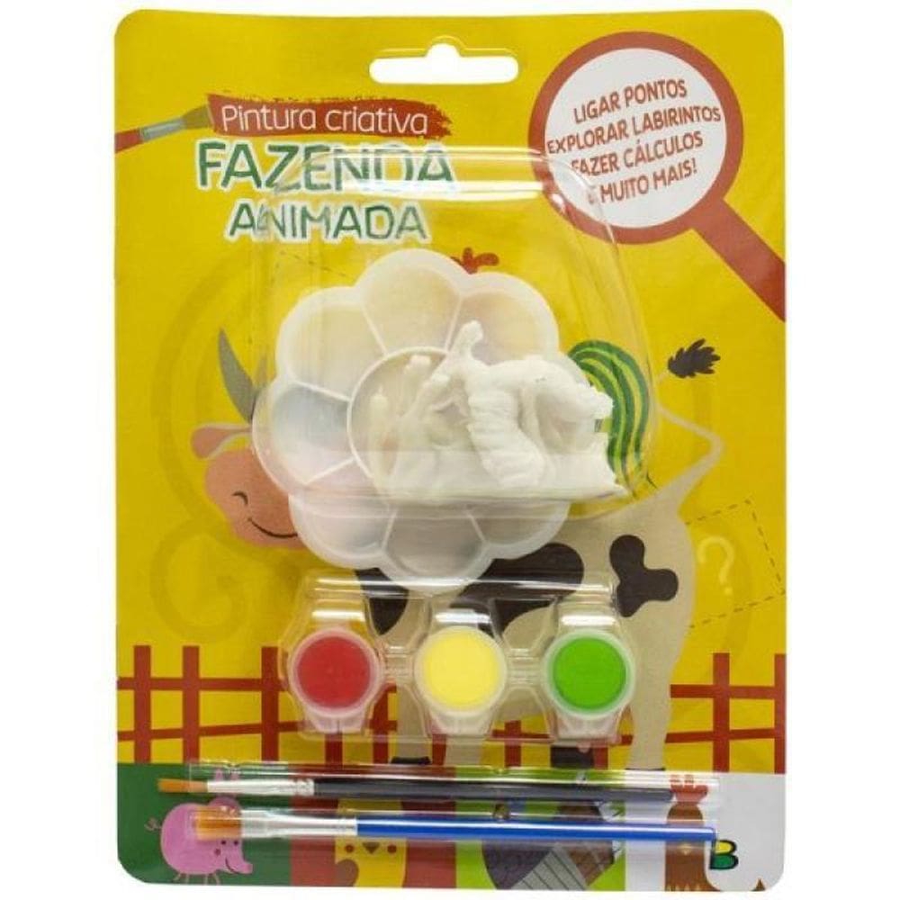 Pintura Criativa: Fazenda Animada