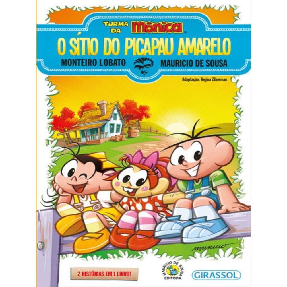 Turma Da Mônica E Monteiro Lobato - Vira-Virou