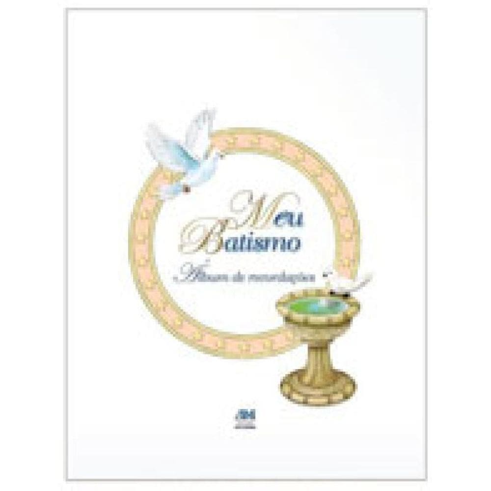 Meu Batismo - Álbum De Recordações - Capa Dura