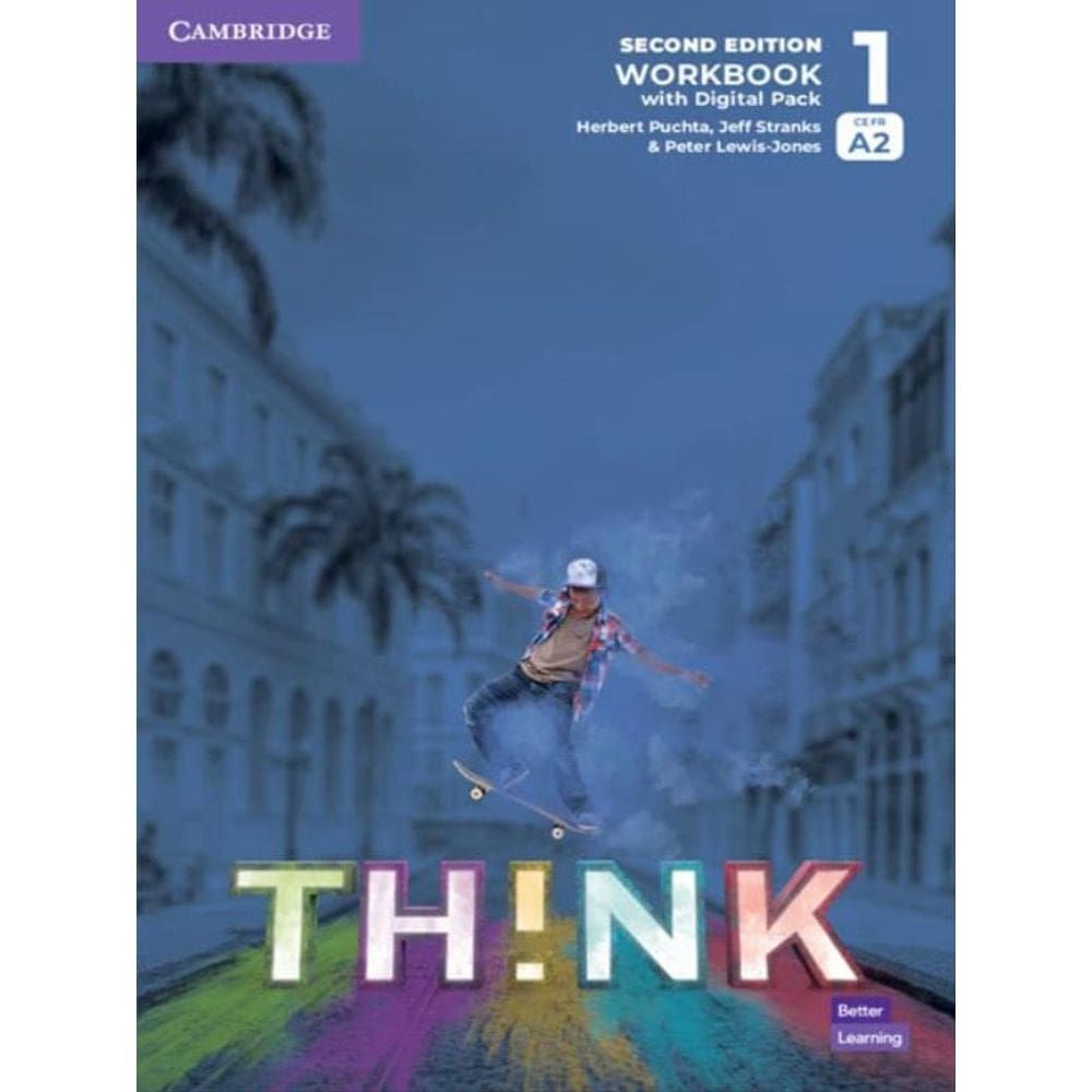 Think 1 - Workbook With Digital Pack - Second Edition