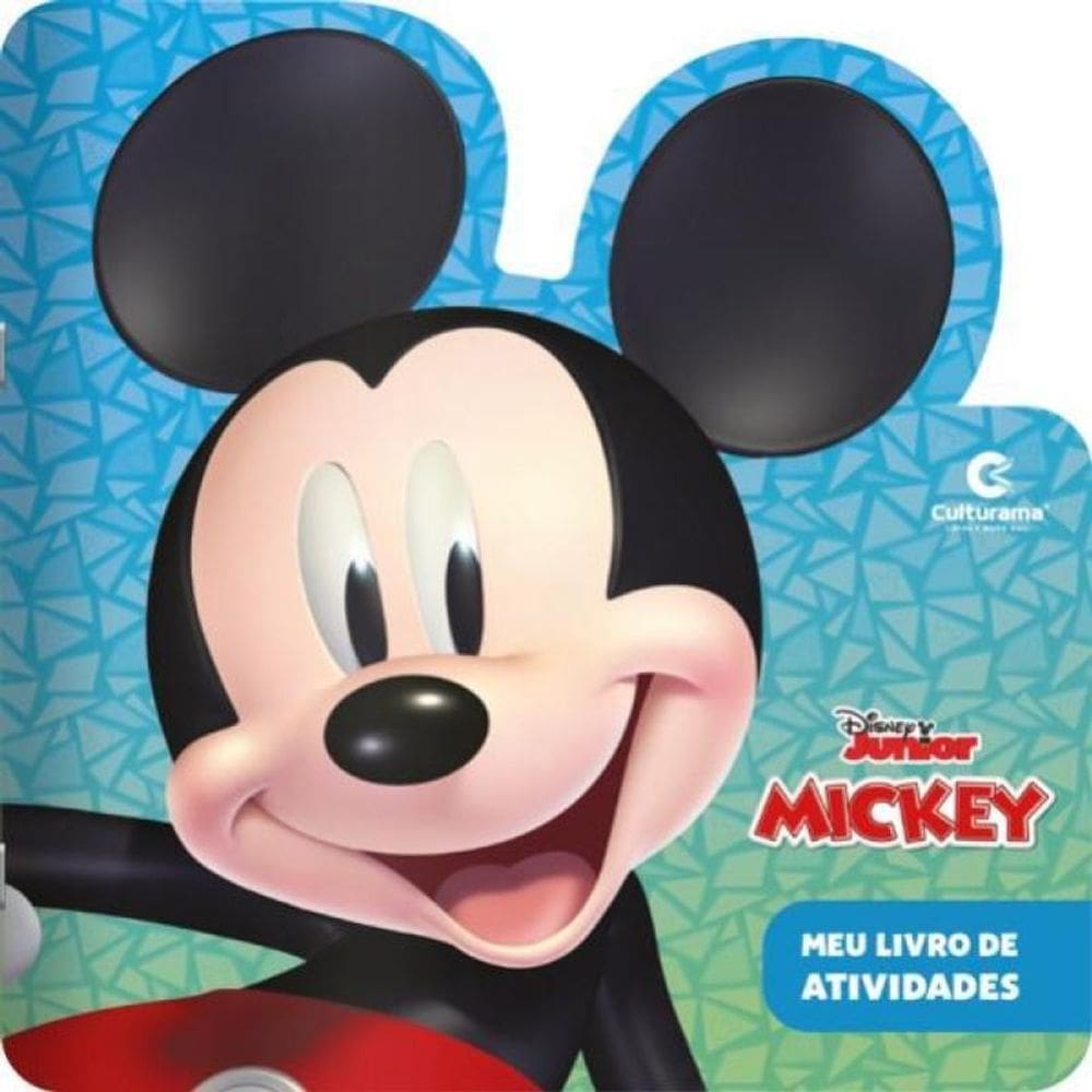 Meu Livro De Atividades Recortado Mickey