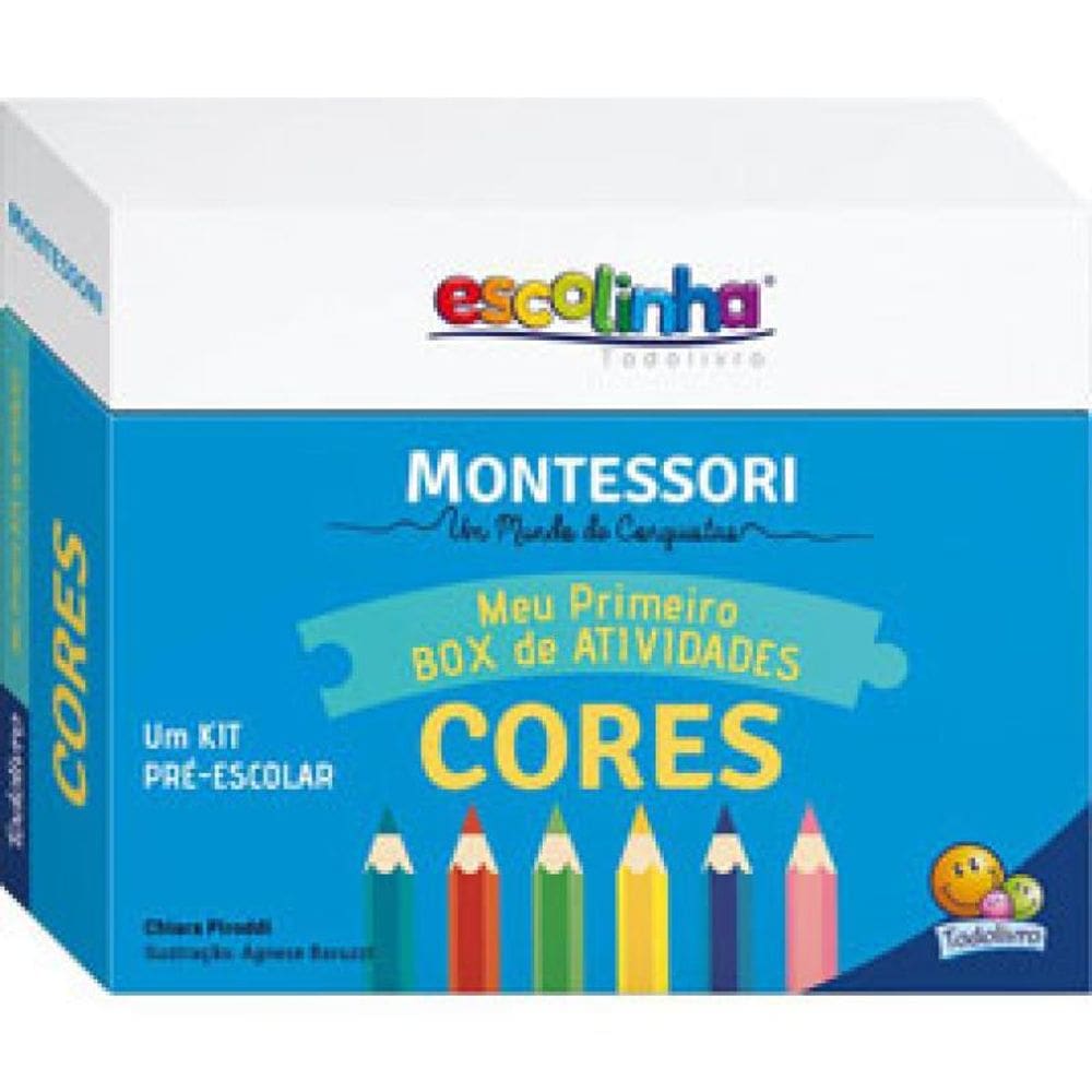 Escolinha Montessori Meu P Box De Atividades: Cores (Escolinha)