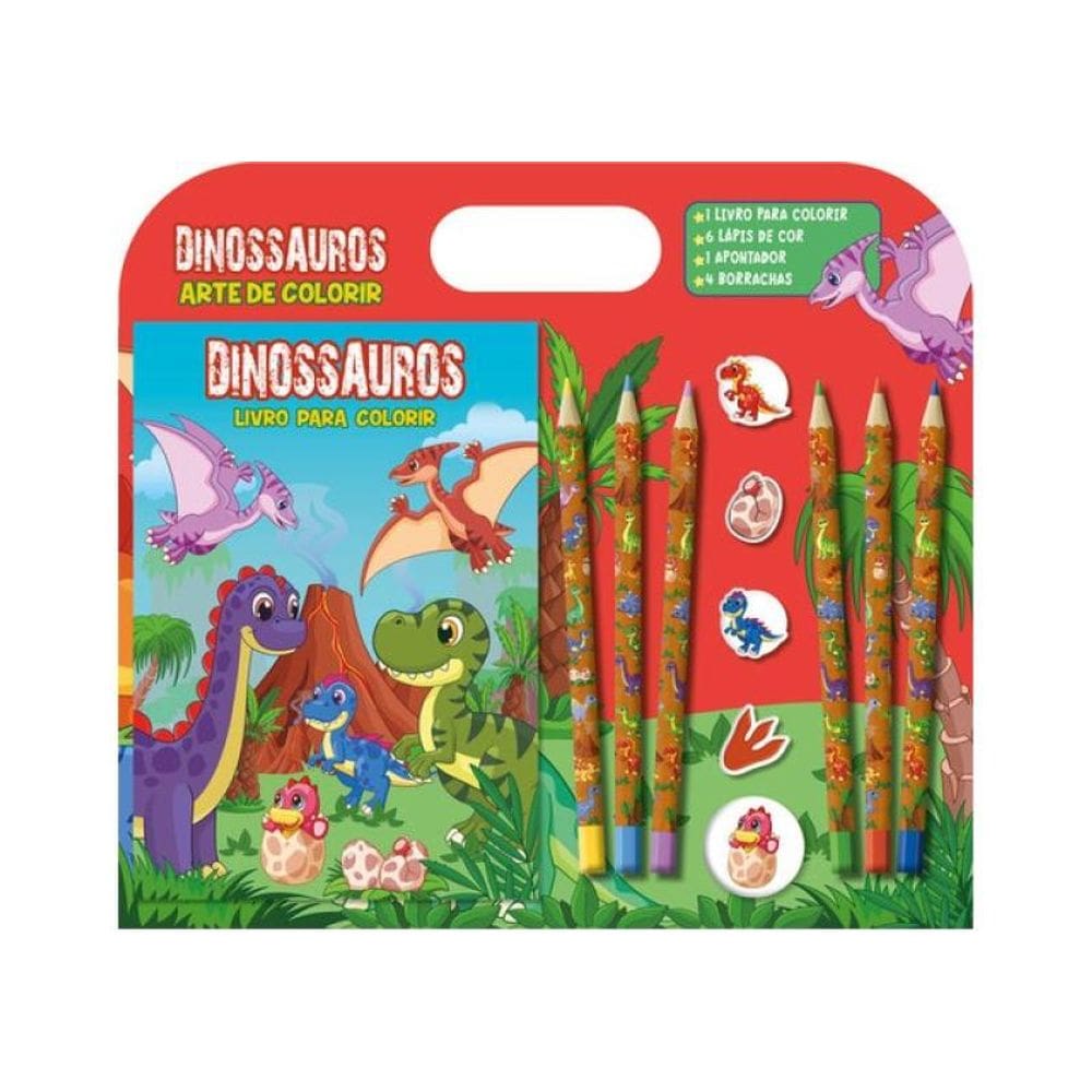 Arte De Colorir - Dinossauros