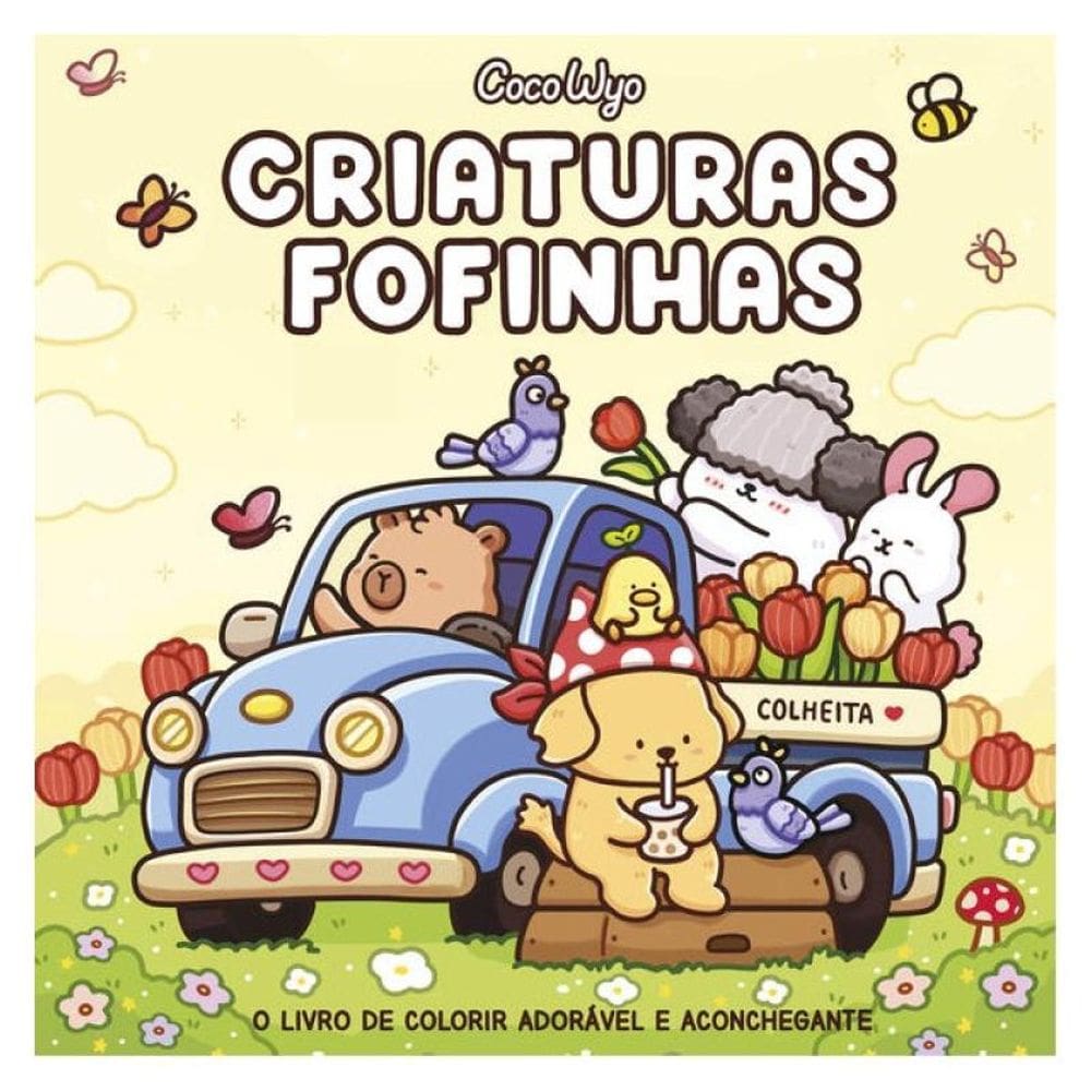 Criaturas Fofinhas (Cozy Cuties) – Livro De Colorir Coco Wyo