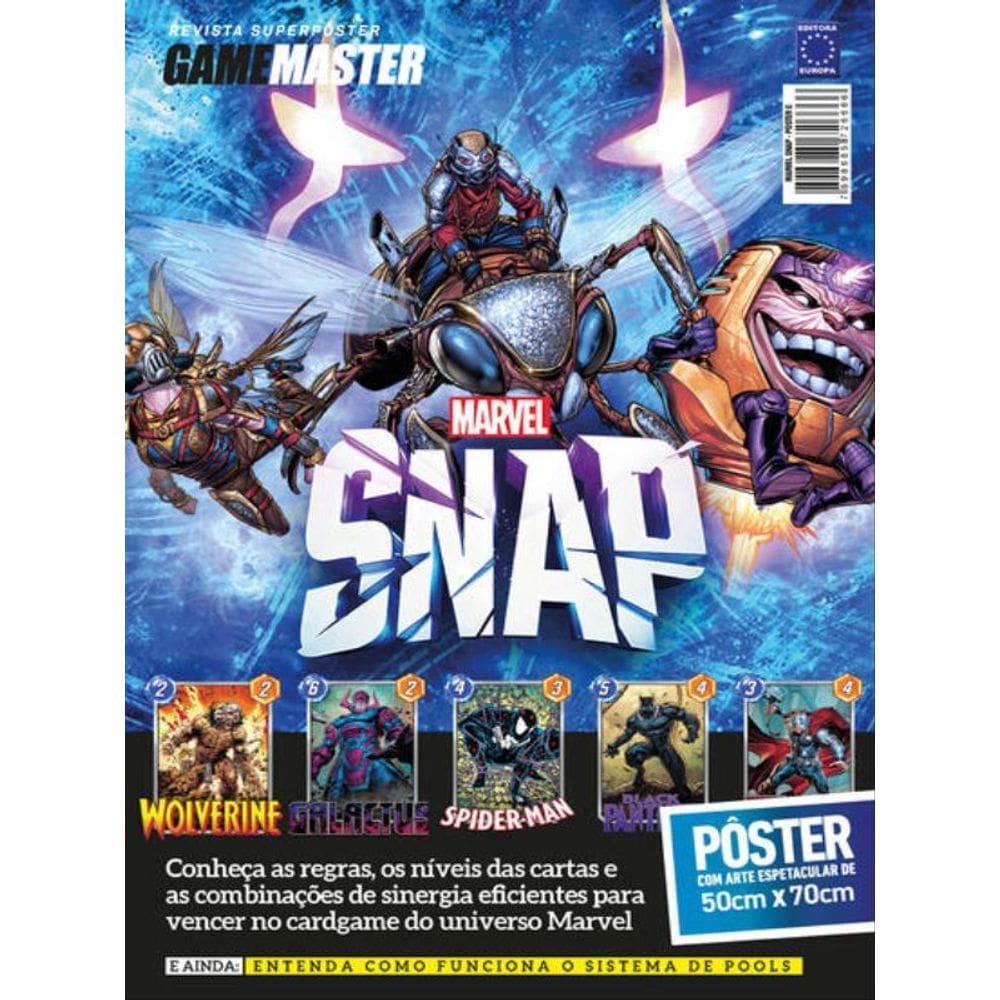 Superpôster Game Master - Marvel Snap - Arte C