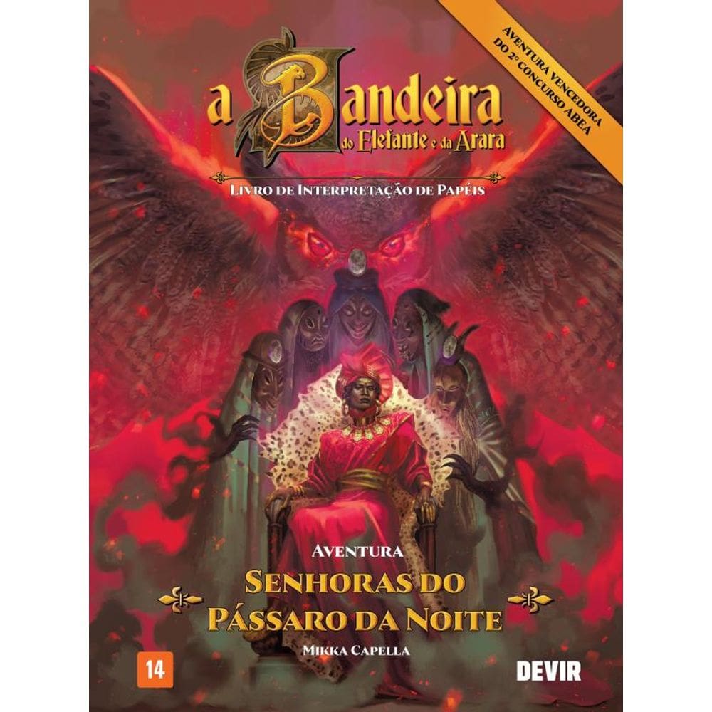 A Bandeira Do Elefante E Da Arara - Senhoras Do Pássaro Da Noite