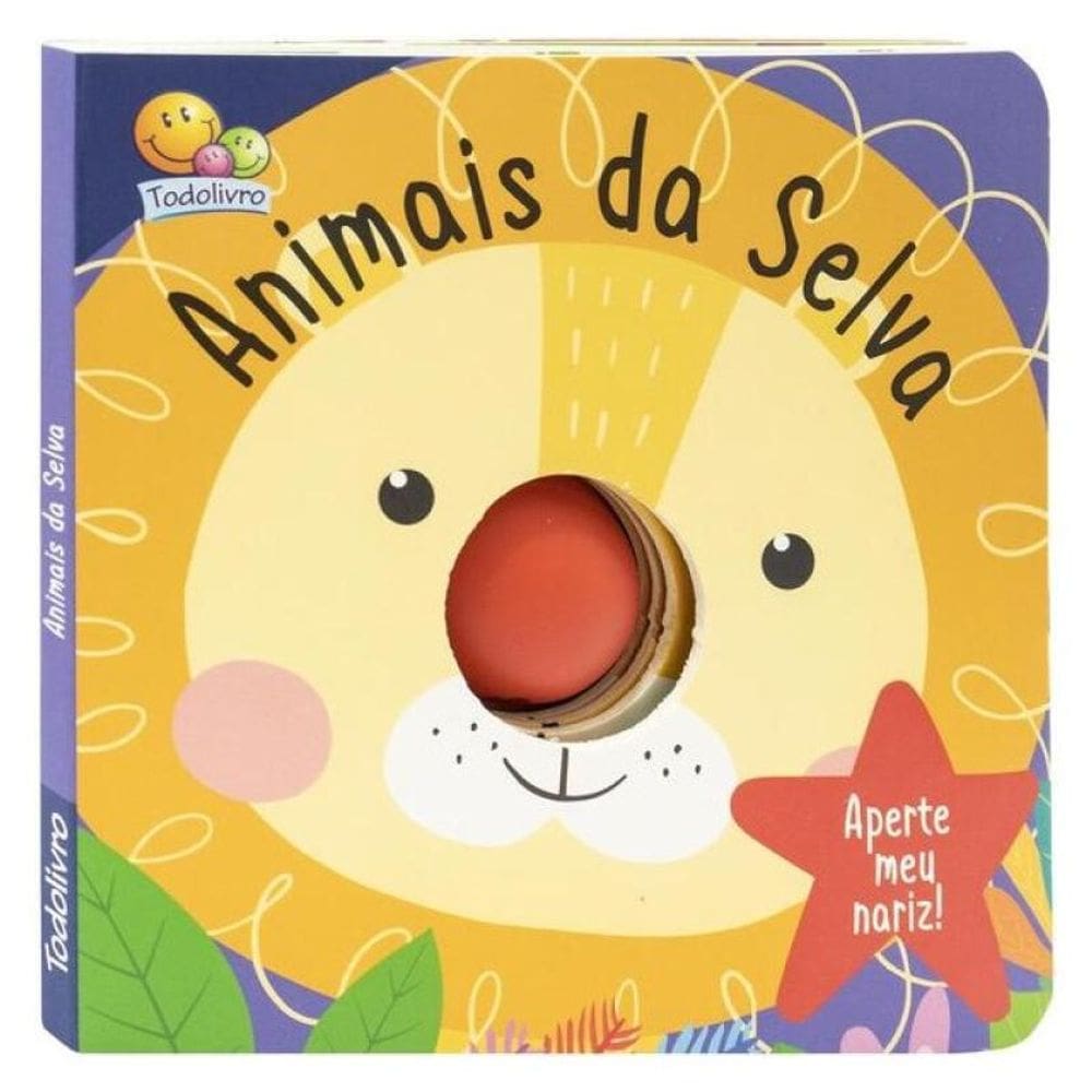 Aperte Meu Nariz! Um Livro-Squeaky: Animais Da Selva